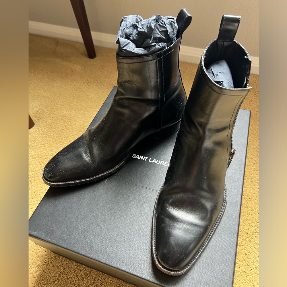 Saint Laurent black boots - Picture 5 of 15
